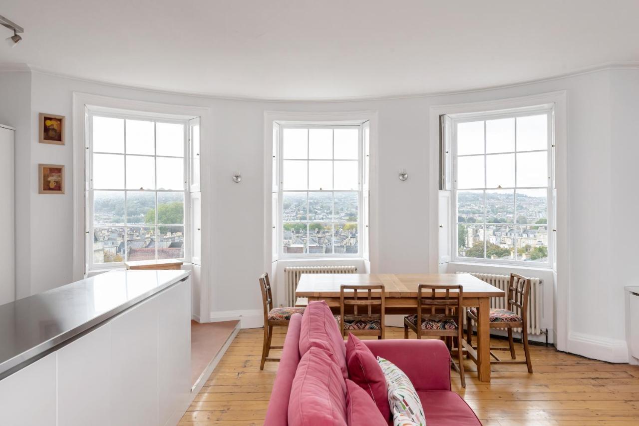 Stunning Georgian Apartment In Central 巴斯 外观 照片