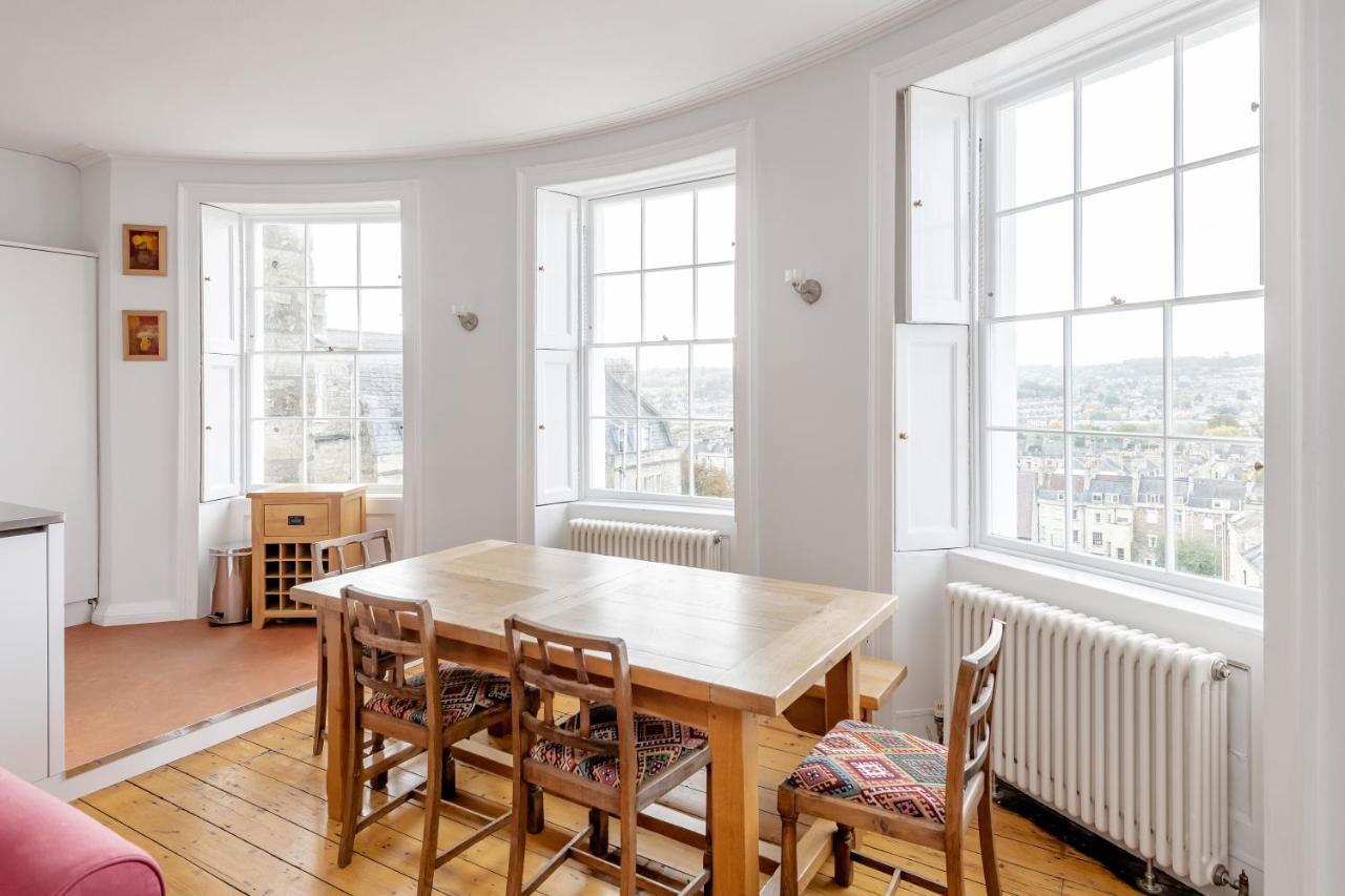 Stunning Georgian Apartment In Central 巴斯 外观 照片