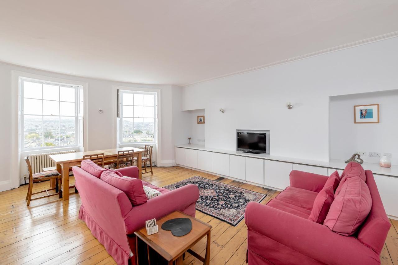 Stunning Georgian Apartment In Central 巴斯 外观 照片